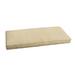 Sunbrella Textured Beige Indoor/ Outdoor Bench Cushion 37" to 48" by Humble + Haute