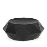 Leaverton Handcrafted Modern Aluminum Polygonal Coffee Table by Christopher Knight Home - 27.00" L x 28.00" W x 11.50" H
