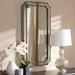 Art Deco Antique Silver Wall Mirror by Baxton Studio - Antique Silver