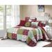 Serenta 8 Piece Quilted Patchwork Bedspread Set