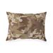 CAMO FLOW BROWN Indoor|Outdoor Lumbar Pillow By Kavka Designs - 20X14