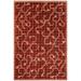 Boho Chic Ziegler Arnita Rust Black Hand-knotted Wool Rug - 6 ft. 0 in. X 8 ft. 10 in.