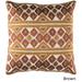 Decorative Sigatoka 22-inch Feather Down or Poly Filled Throw Pillow