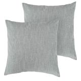 Cushion Cover Pattern Pillow Shams Light Grey and White