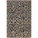 Cryena Modern Keila Blue/Ivory Wool Area Rug (3'11 x 6'2) - 3 ft. 11 in. x 6 ft. 2 in. - 3 ft. 11 in. x 6 ft. 2 in.