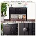 GZMR Cambridge Series Buffet Sideboard Console Table Retro Design