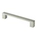 Contemporary 5-7/8-inch Nepoli Stainless Steel Brushed Nickel Finish Square Cabinet Bar Pull Handle (Case of 10)