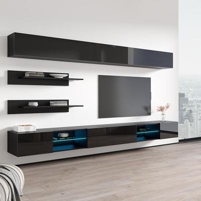 Fly I1 33TV Wall Mounted Floating Modern Entertainment Center