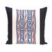 Tribal Stripes 18-inch Square Decorative Pillow