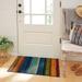 The Curated Nomad Sultan Multicolor Striped Boho Area Rug