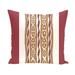 Tribal Stripes 20-inch Square Decorative Pillow