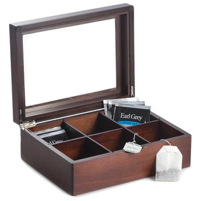 Bey Berk Alvis Brown Mahogany Tea Box