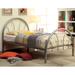 Hind Contemporary Full Metal Double Arch Platform Kid Bed by Furniture of America