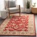 Hand-tufted Kaiser Red Wool Area Rug - 9'9" Square - 9'9" Square