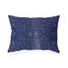 SULTANATE NAVY Indoor|Outdoor Lumbar Pillow By Kavka Designs - 20X14