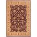 Boho Chic Ziegler Esmerald Purple Beige Hand-knotted Wool Rug - 8 ft. 2 in. x 10 ft. 7 in.