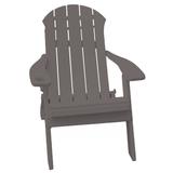 Sea Side Collection Poly Lumber Folding Adirondack Chair