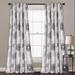 Lush Decor Multi Circles Room Darkening Window Curtain Panel Pair - 52"W x 84"L