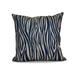 16 x 16-inch, Wood Stripe, Geometric Print Outdoor Pillow