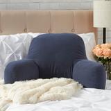 Greendale Home Fashions Blue Hyatt Bed Rest Pillow