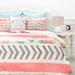 Allyson Johnson Floral Stripes and Arrows Duvet Cover