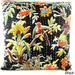 Ethnic Kantha Stitch Tropical Birds Cushion Cover , Handmade in India