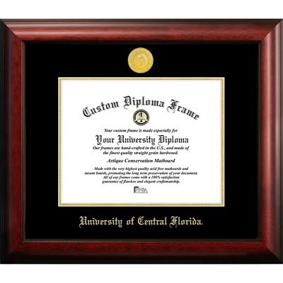 University of Central Florida 11w x 8.5h Gold Embossed Diploma Frame