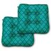 Duck Covers Water-Resistant Indoor/Outdoor Seat Cushions, 19 x 19 x 5 Inch, 2 Pack