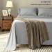 Subrtex Soft Wrinkle Resistant 4-piece Tencle Bed Sheet Set