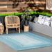 Brooklyn Rug Co Jayda Braided Ombre Indoor/Outdoor Area Rug