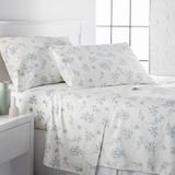 Vilano Choice Ultra-Soft Sweet Floral 4-Piece Printed Bed Sheet Set
