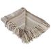 DII Braided Stripe Decorative Throw