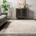 Brooklyn Rug Co Thelma Modern Shag Tassel Area Rug