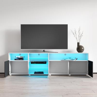 Roma 79-inch Wide Glossy TV Stand