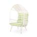 Malia Outdoor Cushioned Wicker Basket Chair by Christopher Knight Home - 32.50" W x 36.50" D x 56.75" H