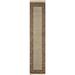HERAT ORIENTAL Handmade Geometric Mir Wool Runner Rug - 2'9x10' - 2'9 x 10'