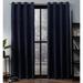 ATI Home Oxford Textured Sateen Room Darkening Blackout Grommet Top Curtain Panel Pair