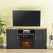 Cozy 54 in. TV Stand for TVs up to 60 in. w/ Electric Fireplace