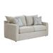 Capri Grey Sofa Bed with Gel Memory Foam Mattress