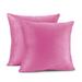 Porch & Den Cosner Microfiber Velvet Throw Pillow Covers (Set of 2)