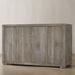 The Gray Barn Mulberry Lodge Server in Reclaimed Grey