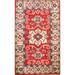 Traditional Geometric Kazak Oriental Area Rug Wool Hand-knotted Carpet - 2'9" x 4'1"