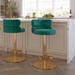 Mid-Century Modern Italian Bar stool Height Adjustable