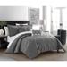 Chic Home Alina 5 Piece Embroidered Design Bedding Comforter Set