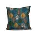 16 x 16-inch, Autumn Leaves, Floral Print Pillow