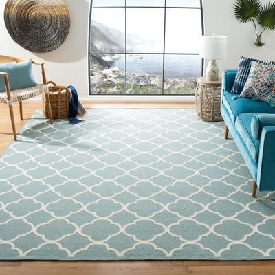 SAFAVIEH Handmade Flatweave Dhurries Kathlene Modern Moroccan Wool Rug