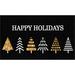 Mohawk Prismatic Holiday Trees Kitchen Mat