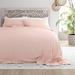 Becky Cameron Solid 4 Piece 100% Cotton Brushed Flannel Deep Pocket Bed Sheet Set