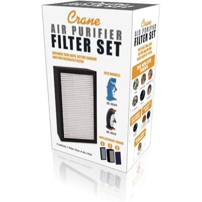 Crane Air Purifier True HEPA Replacement Filter for EE-5065 Penguin - EE-5065 Filter