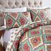 3 Pcs Cotton Bedspread Coverlet Set Printed Quilt King Size Bohemian